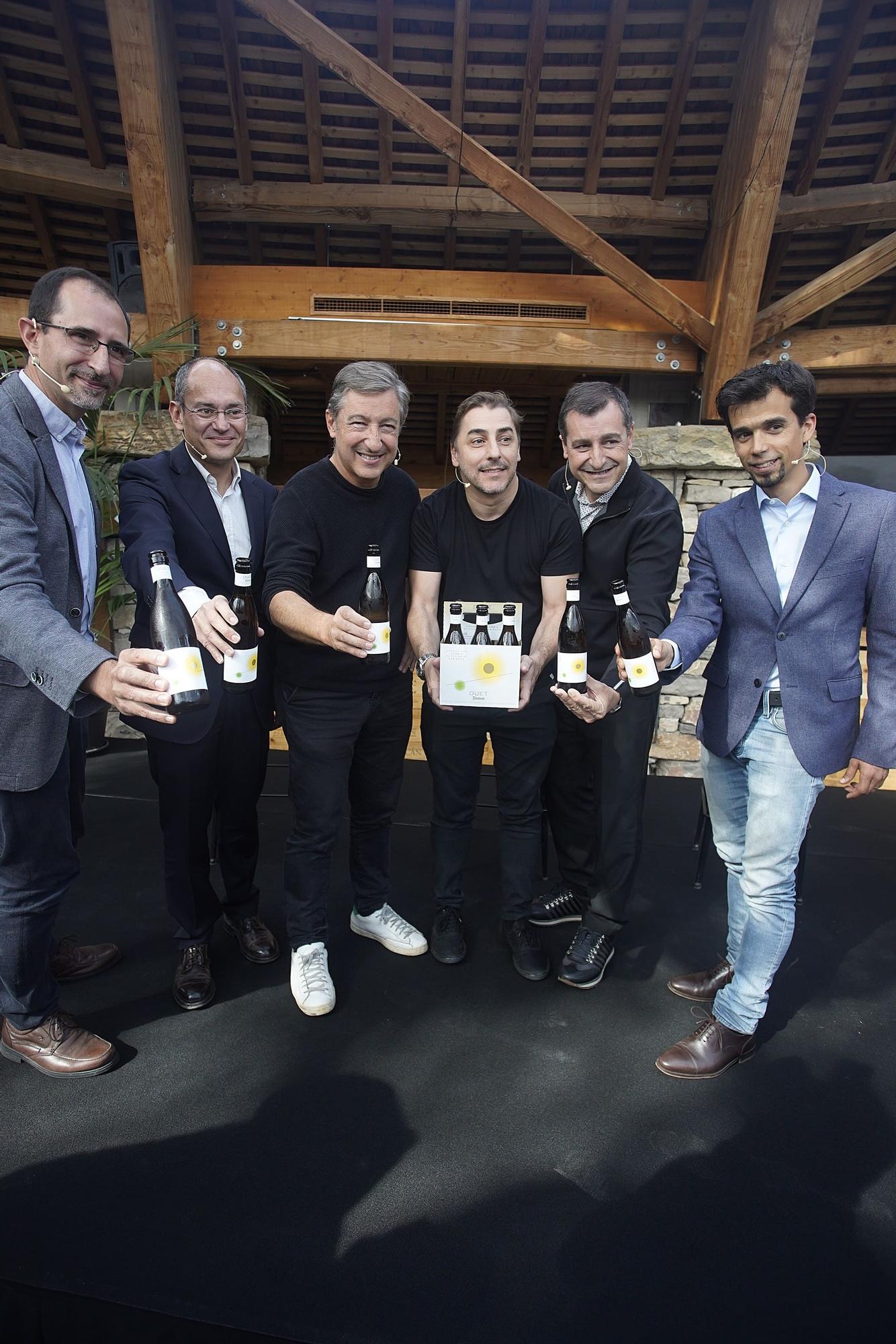 Damm i el Celler de Can Roca s'uneixen per crear Duet, la cervesa àcida de la marca que combina malt d'ordi i raïm