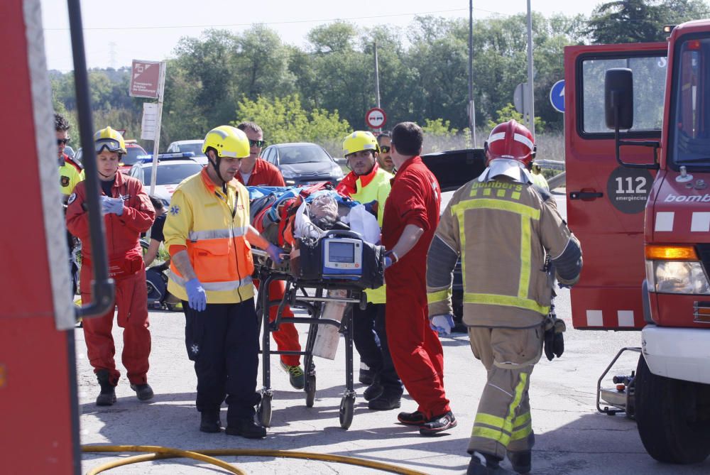 Accident a Pontós