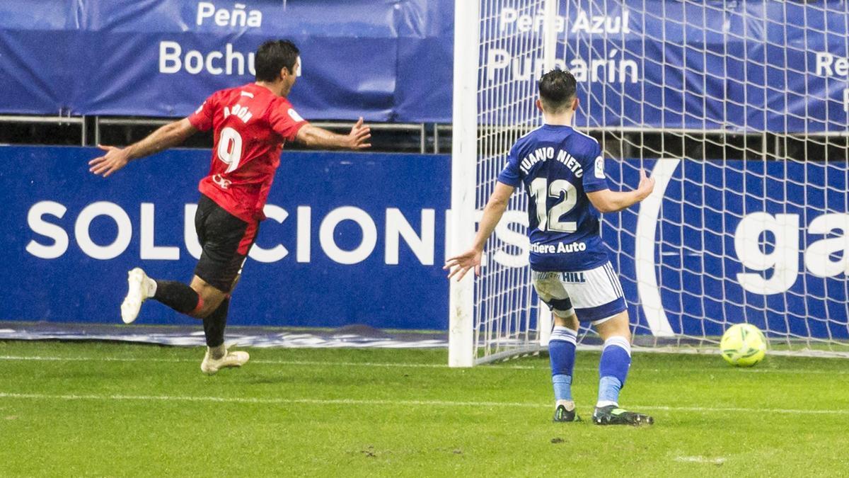 Las imágenes del partido entre el Real Oviedo y el Mallorca