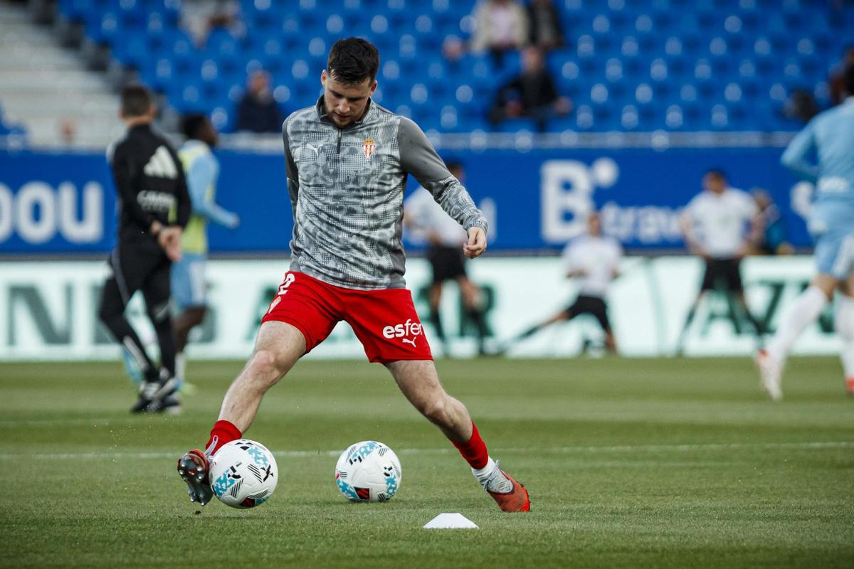 Así fue el partido entre el Sporting y el Zaragoza