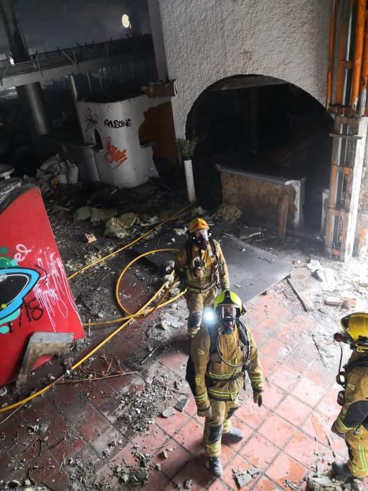 Incendio en una discoteca de Benidorm