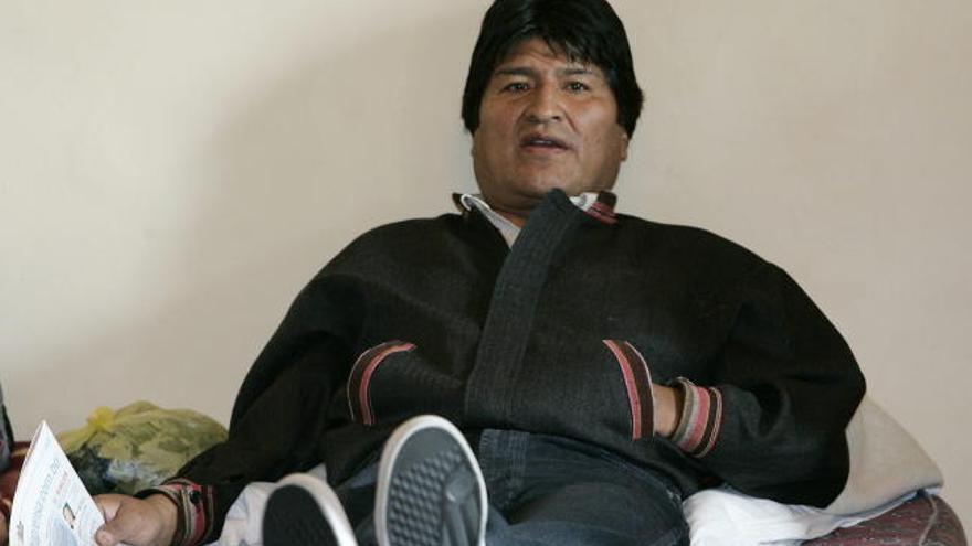 Morales concluye su huelga de hambre tras la aprobación de la ley electoral