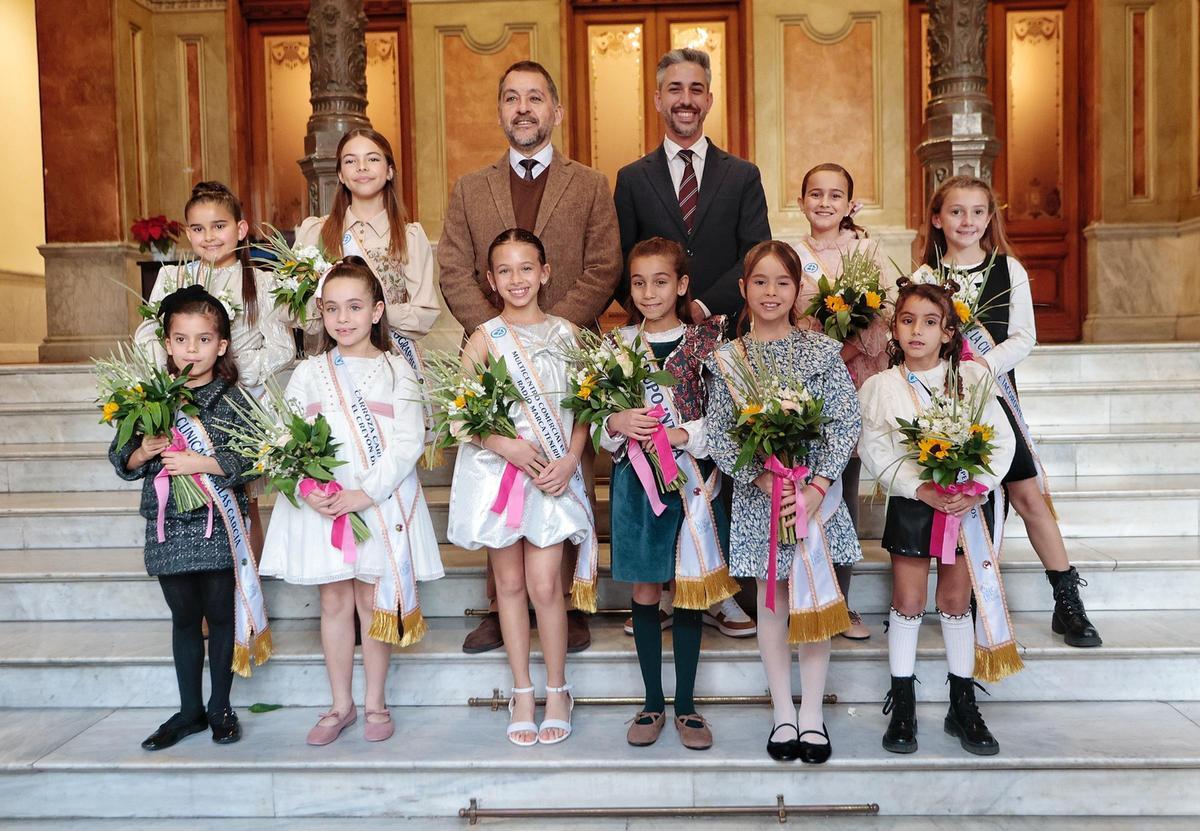 Recepción a las 32 candidatas a reinas del Carnaval de Santa Cruz de Tenerife 2026