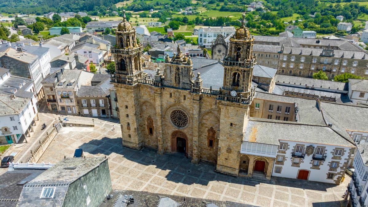 Catedral Mondoñedo en Lugo (Galicia)