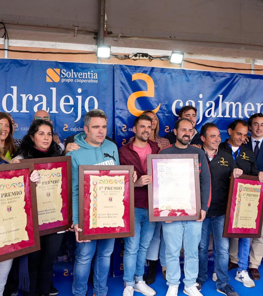 Los Casareños, Doña Francisca, Queserex y Francisco Morán ganadores de la cata concurso de la Feria del Queso de Trujillo
