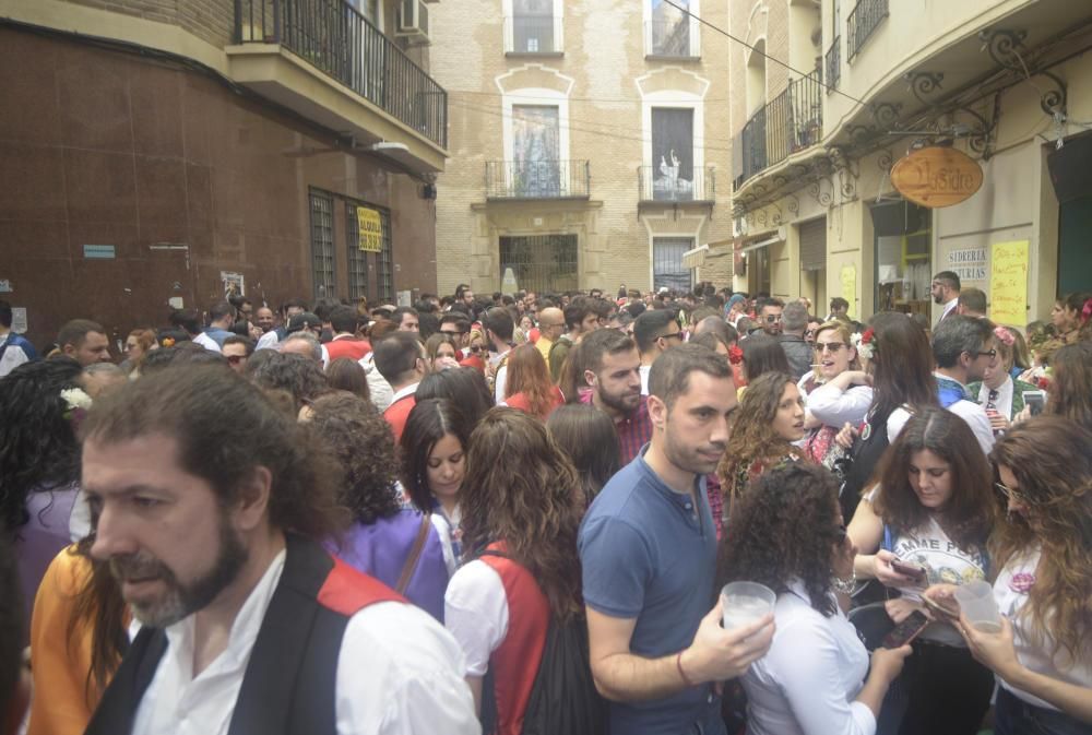 Ambiente en las tascas en el Bando de la Huerta