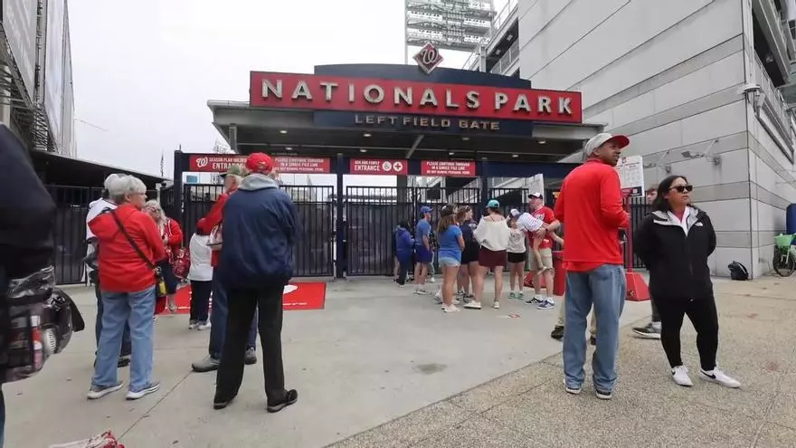 El Nationals Park recibe el partido entre Washington Nationals y Los Ángeles Dodgers