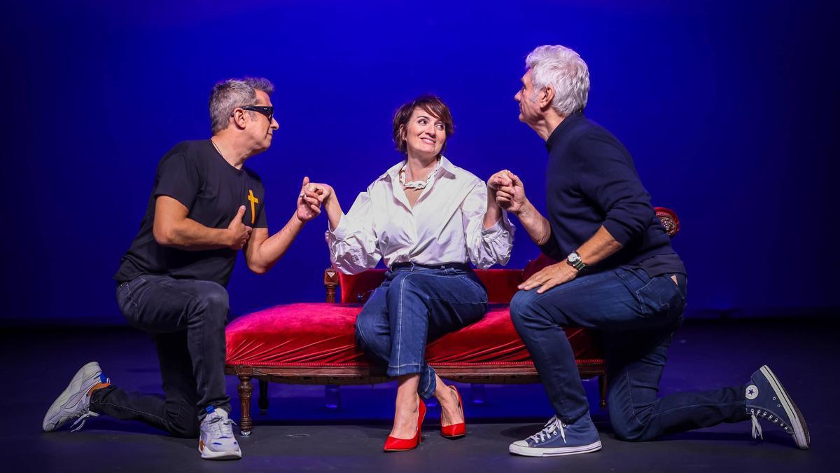 Andreu Buenafuente, Silvia Abril y Carles Sans