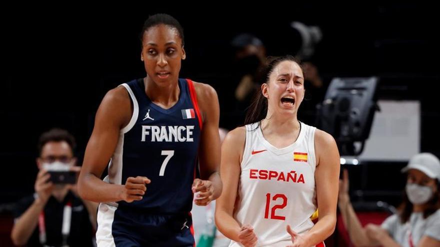 La selección femenina de baloncesto, eliminada en cuartos de final por Francia