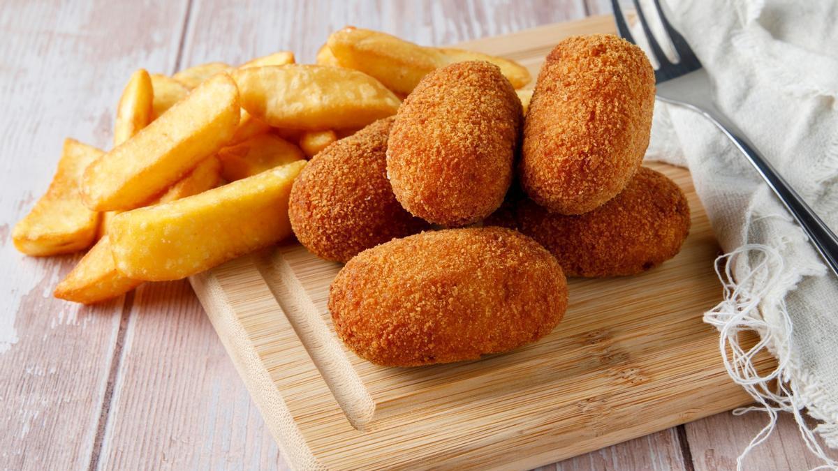 Una tapa de croquetas, en una imagen de archivo