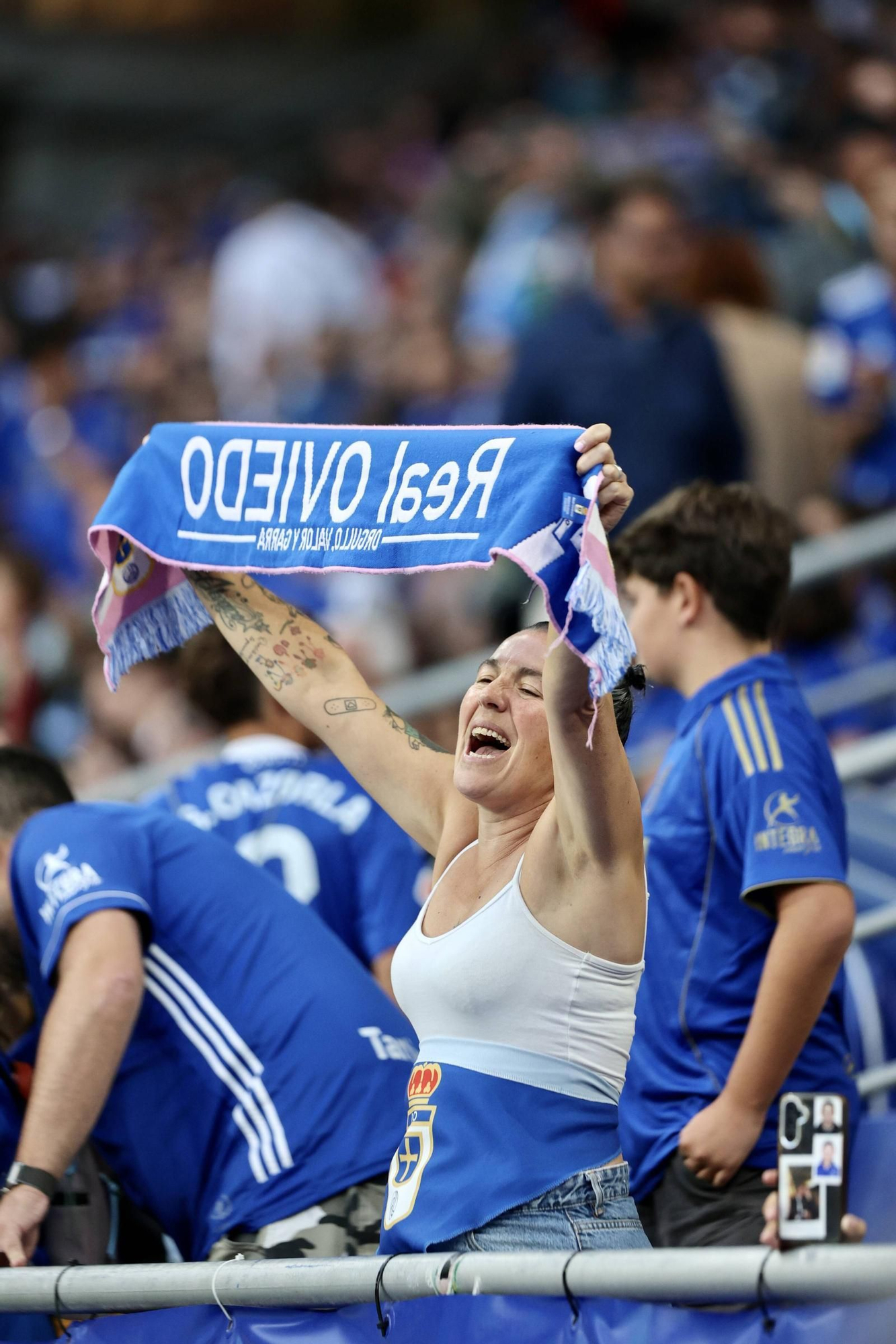 Celebración del Garra Fest,  la gran fiesta del Real Oviedo por su centenario