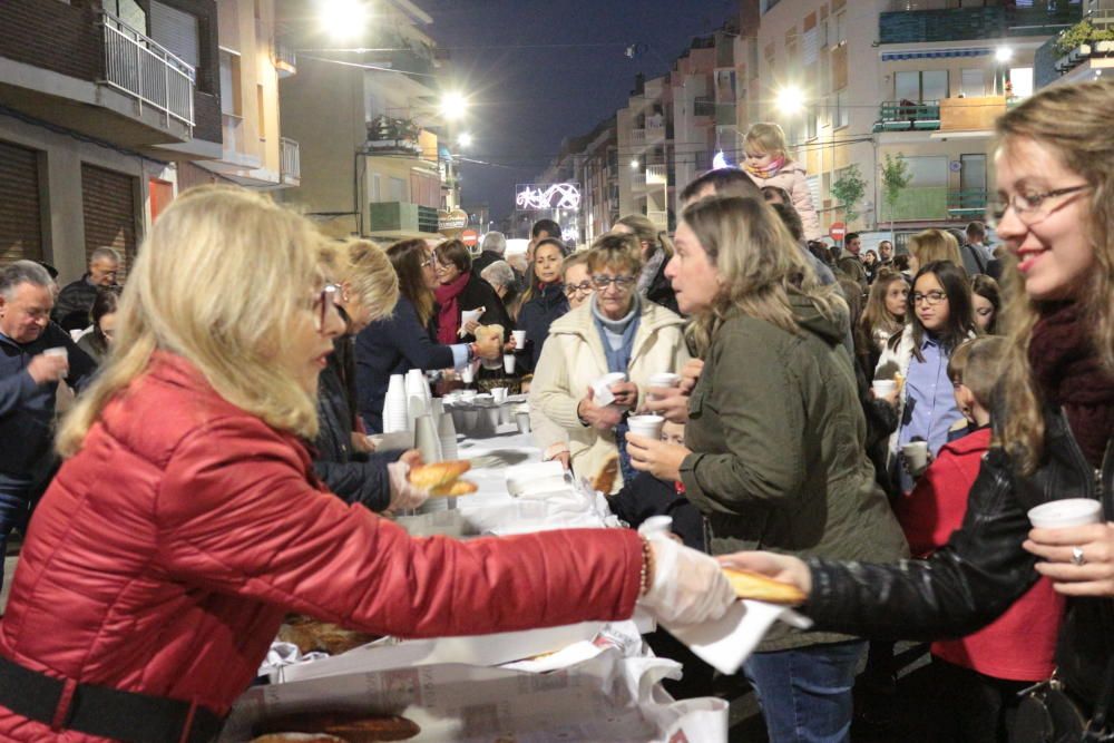 Encendio de luces de Navidad en Castelló