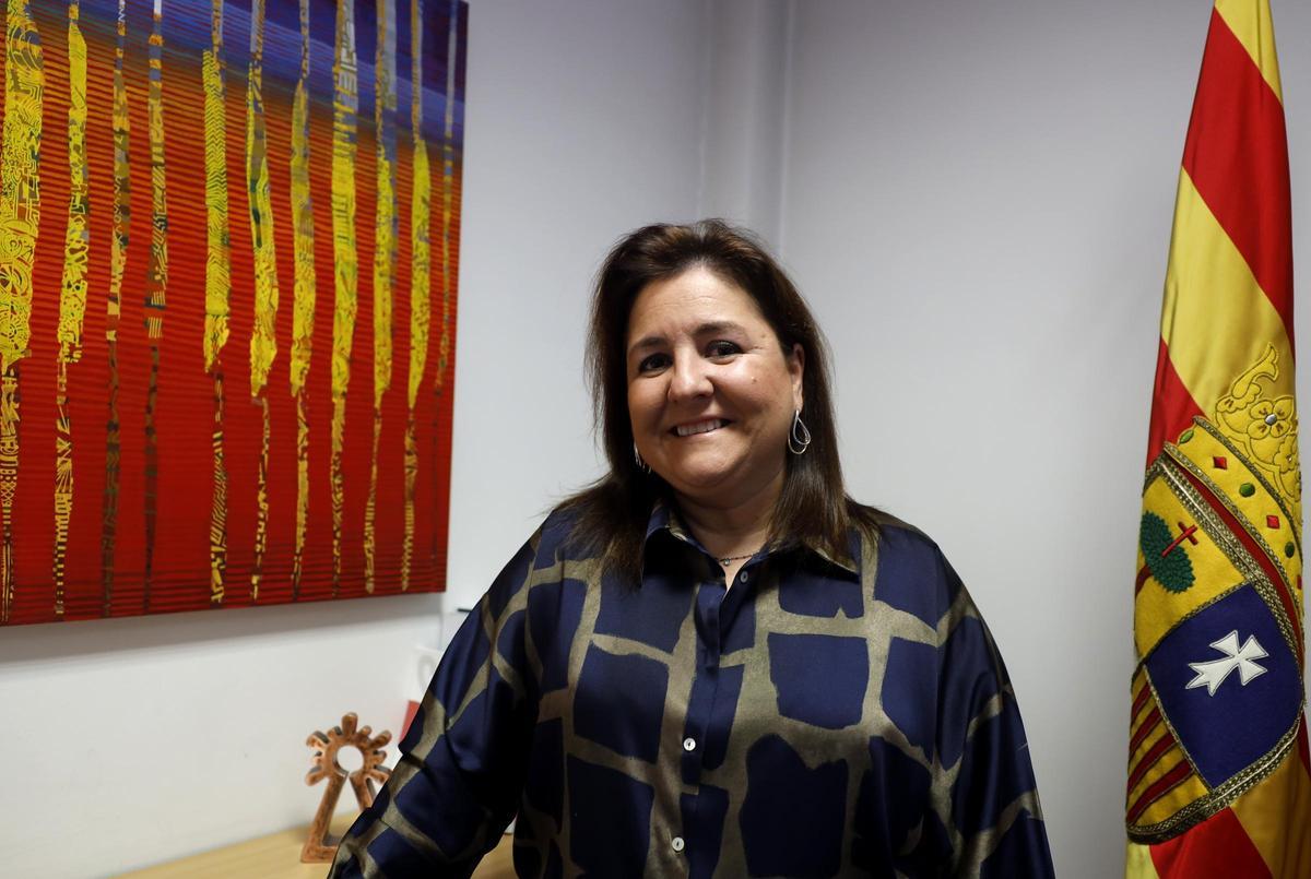 Ana López Ferriz, en su despacho ubicado en el Centro de Tecnologías Avanzadas del Inaem, este semana.