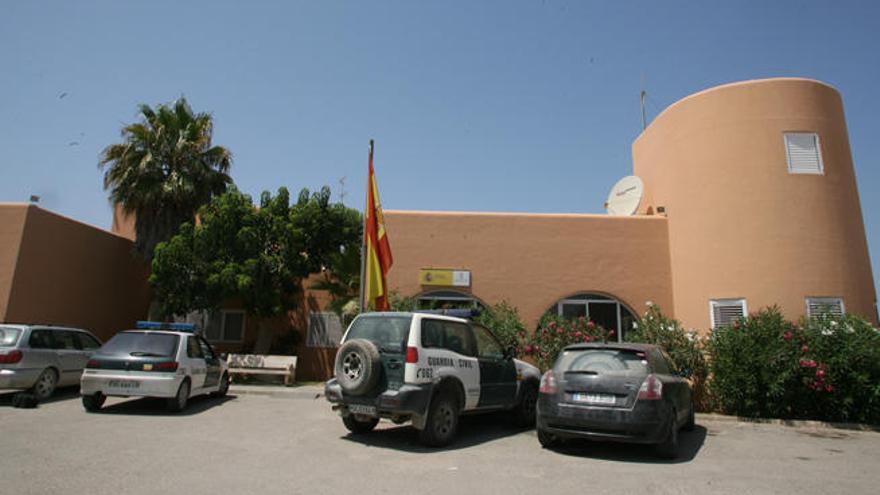 Cuartel de la Guardia Civil de Sant Antoni en una foto de archivo.