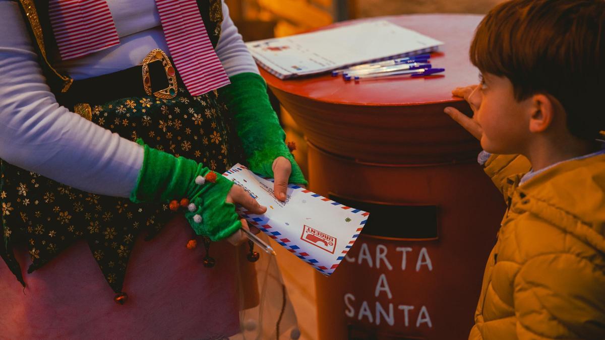 Los niños pueden entregar u carta a Papá Noel hasta el 24 de diciembre.