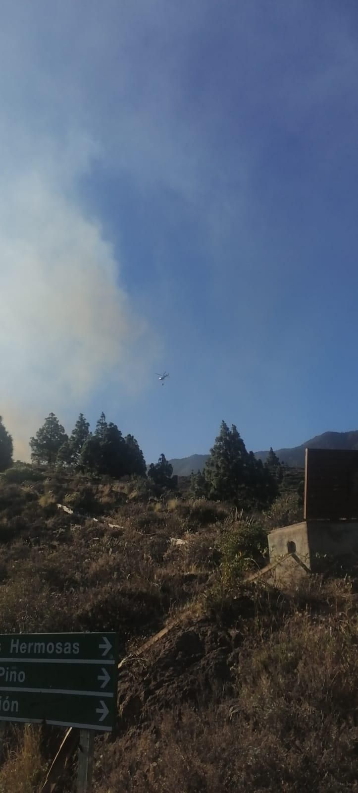 Fire in Tenerife