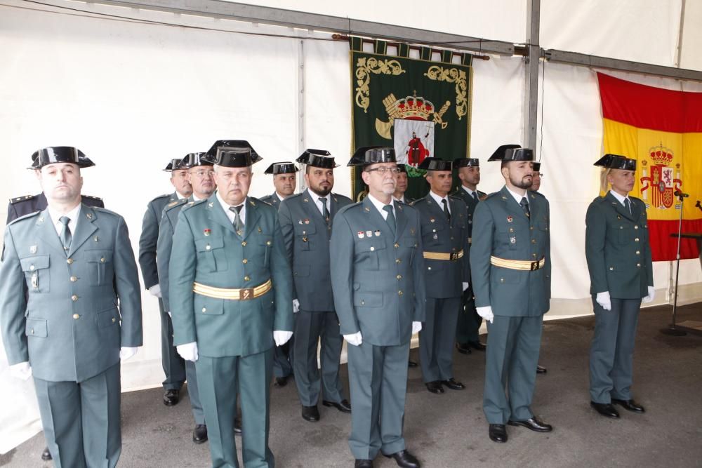 Fiesta de la Guardia Civil el día de su patrona en Gijón