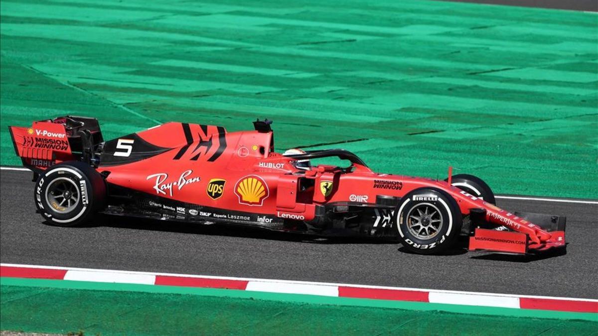 Vettel consiguió el mejor tiempo en Japón