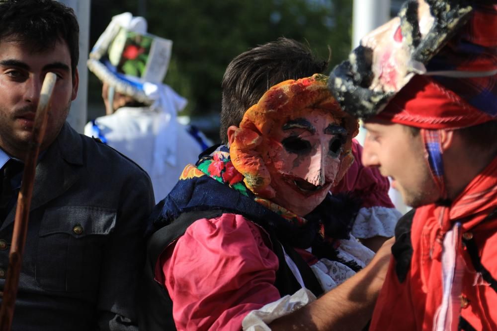 Desfile de mascaradas en Zamora