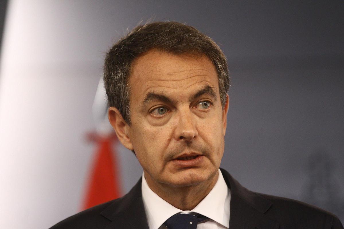 Archivo - Zapatero en Moncloa