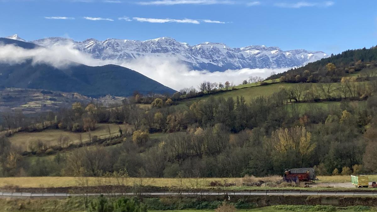 Les primeres neus al Cadí aquesta setmana