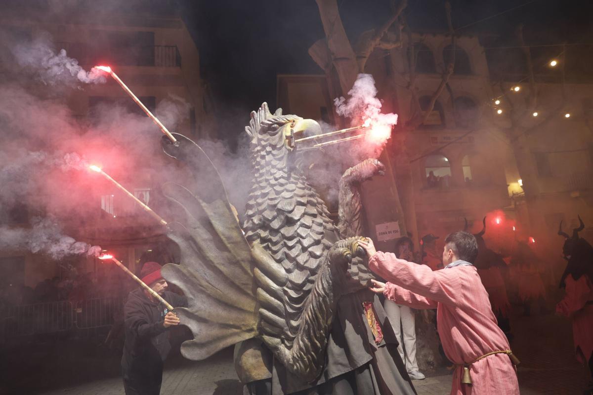 Sant Antoni 2026: Sa Pobla estalla en una 'revetla' de fuego