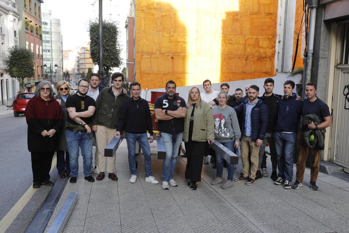 Los asistentes al primer ensayo.