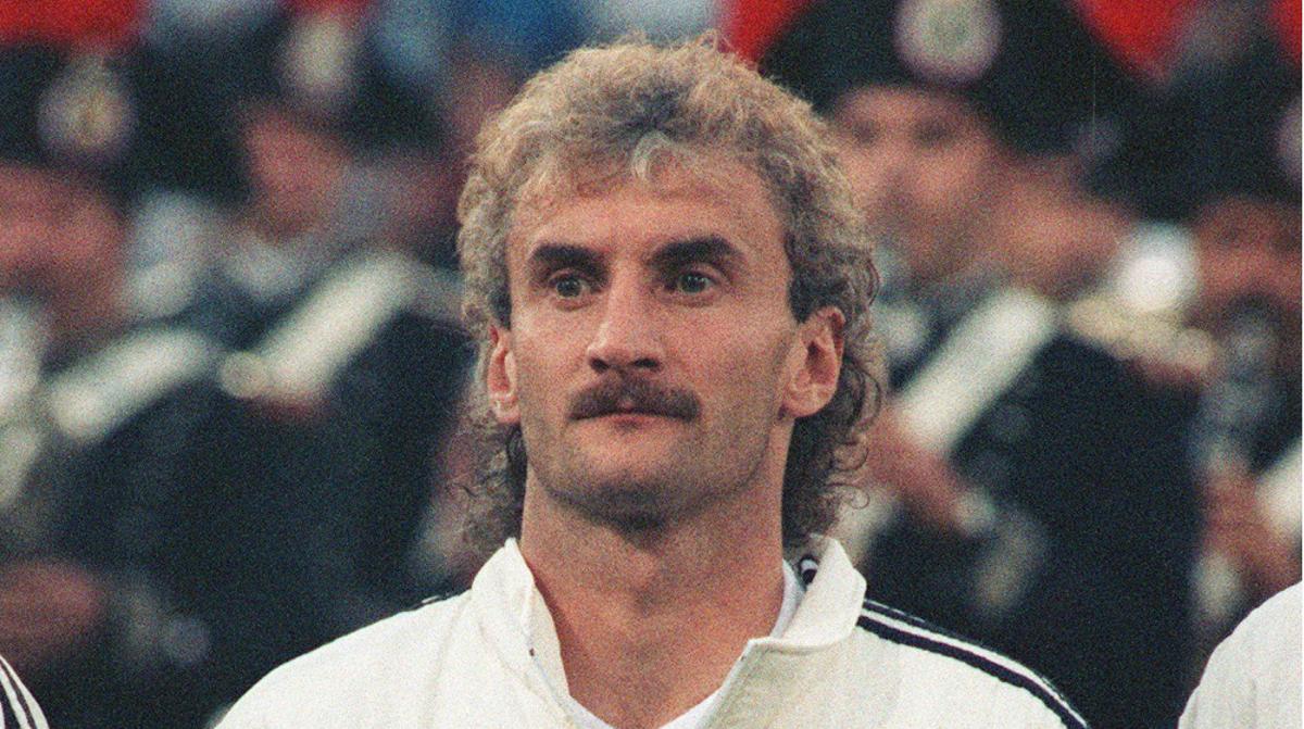 Rudi Völler (Alemania): Perdió la final de 1986 y ganó la de 1990