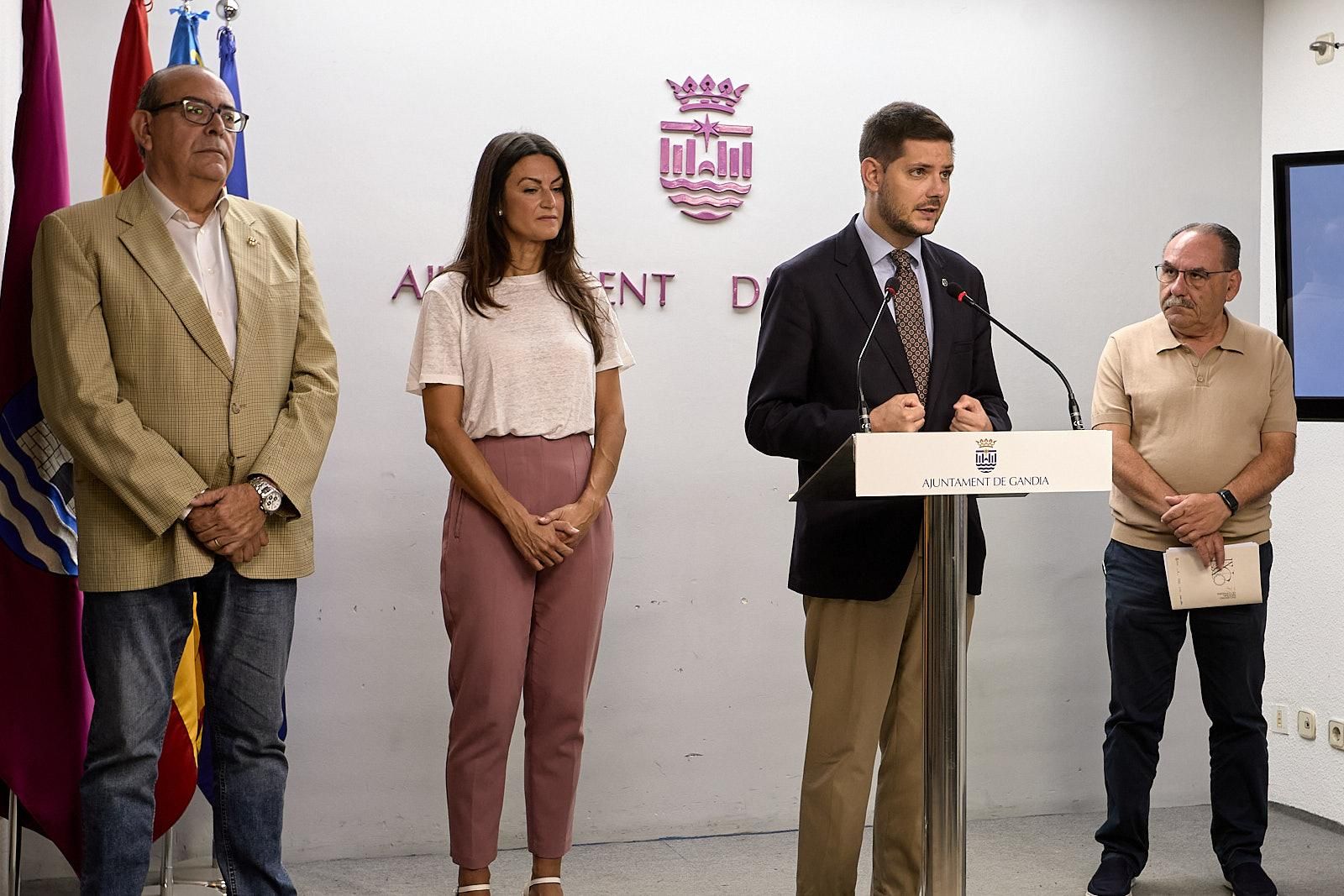 Presentación de la programación en rueda de prensa.