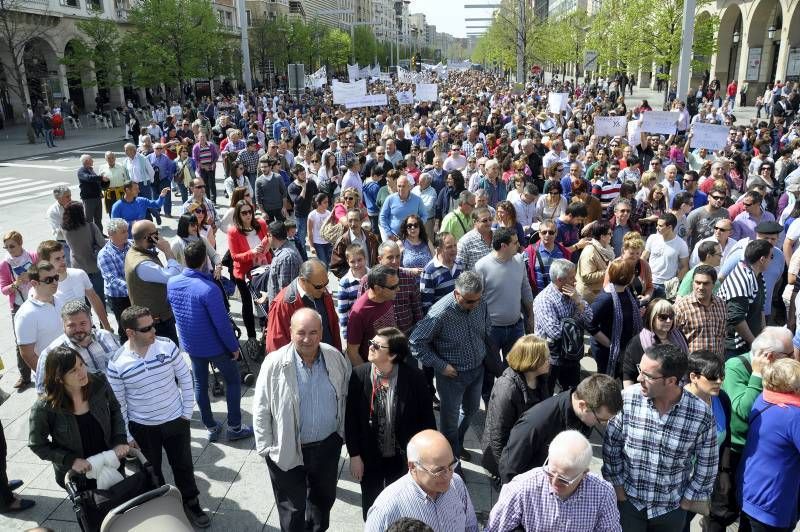 Fotogalería de la protesta de los afectados por las riadas