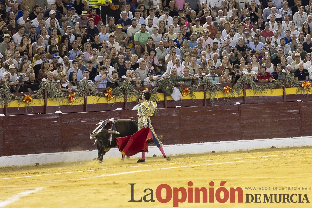Tercer festejo de la Feria Taurina de Murcia (Talavante, Paco Ureña y Roca Rey), en imágenes