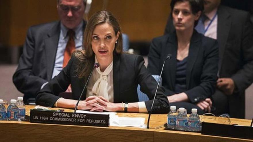 Angelina Jolie sensibiliza sobre la violencia sexual en la ONU
