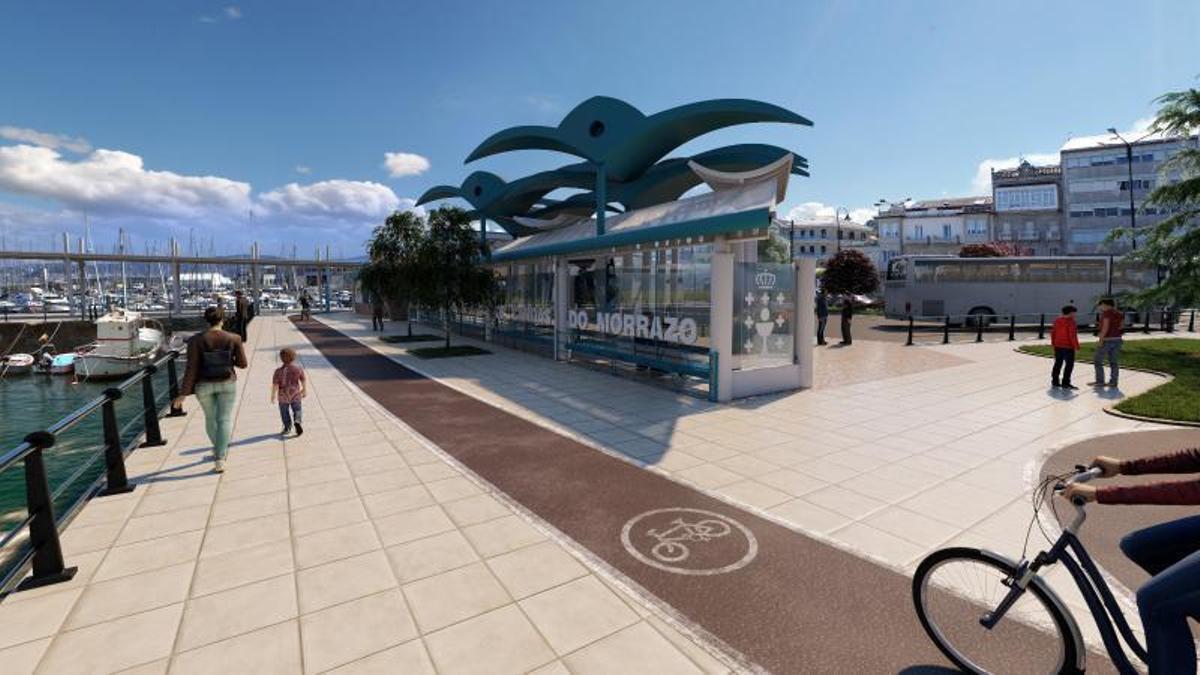 Parte trasera de la estación de autobuses | // FDV