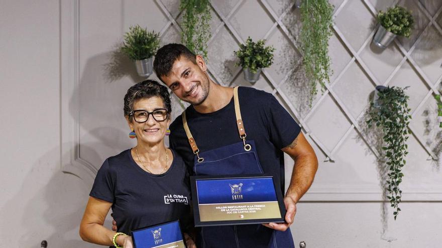Albert López i Marisol Hosta, guanyadors del Joc de Cartes amb La cuina d'en Tikus