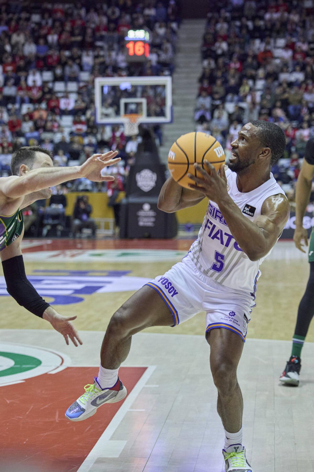 Les imatges del Bàsquet Girona - Unicaja
