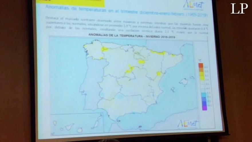 Presentación del balance de invierno de la Aemet