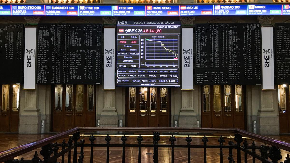 Bolsa | El Ibex 35 abre con un alza del 0,2% y se aferra a los 8.100 puntos