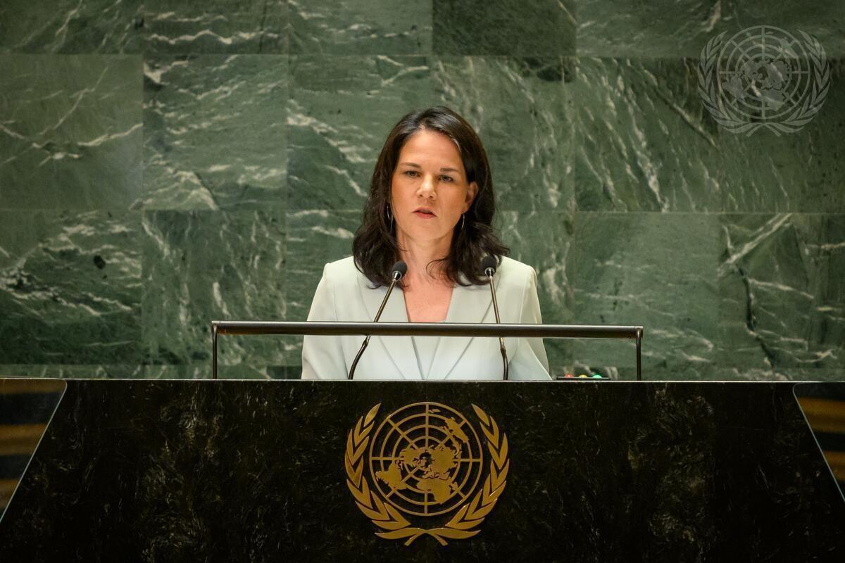 La ministra de Exteriores de Alemania, Annalena Baerbock.