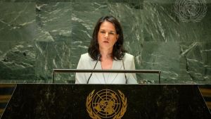 La ministra de Exteriores de Alemania, Annalena Baerbock