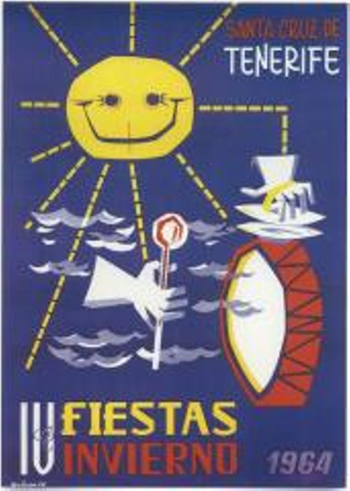 Cartel de las Fiestas de Invierno de 1964. | | E.D.