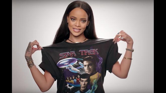 Rihanna y Star Trek