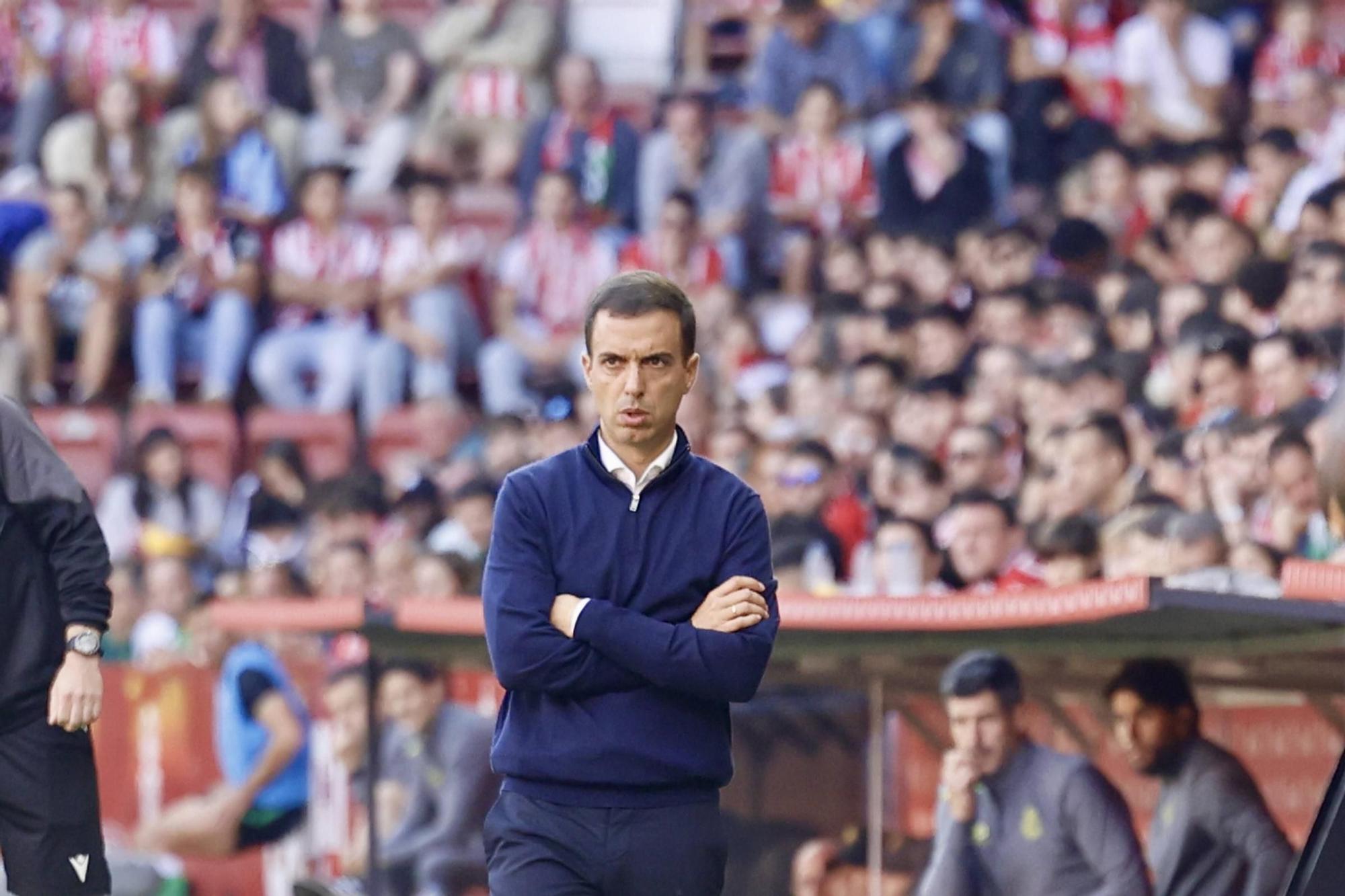 EN IMÁGENES: El partido del Sporting- Racing de Santander en El Molinón