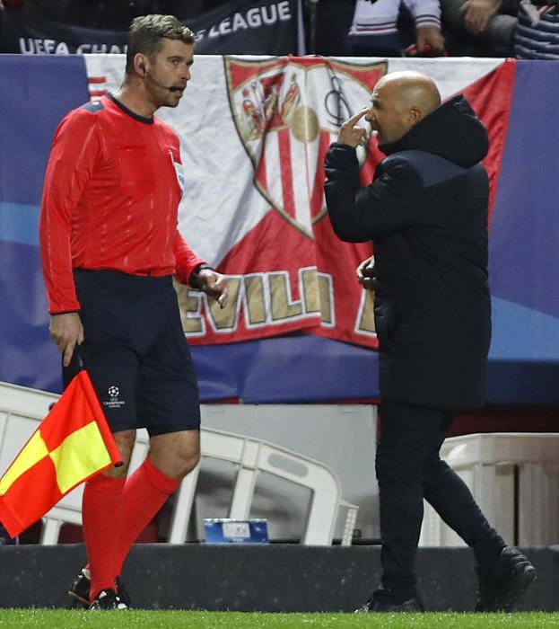 Imágenes del partido entre Sevilla y Juventus.