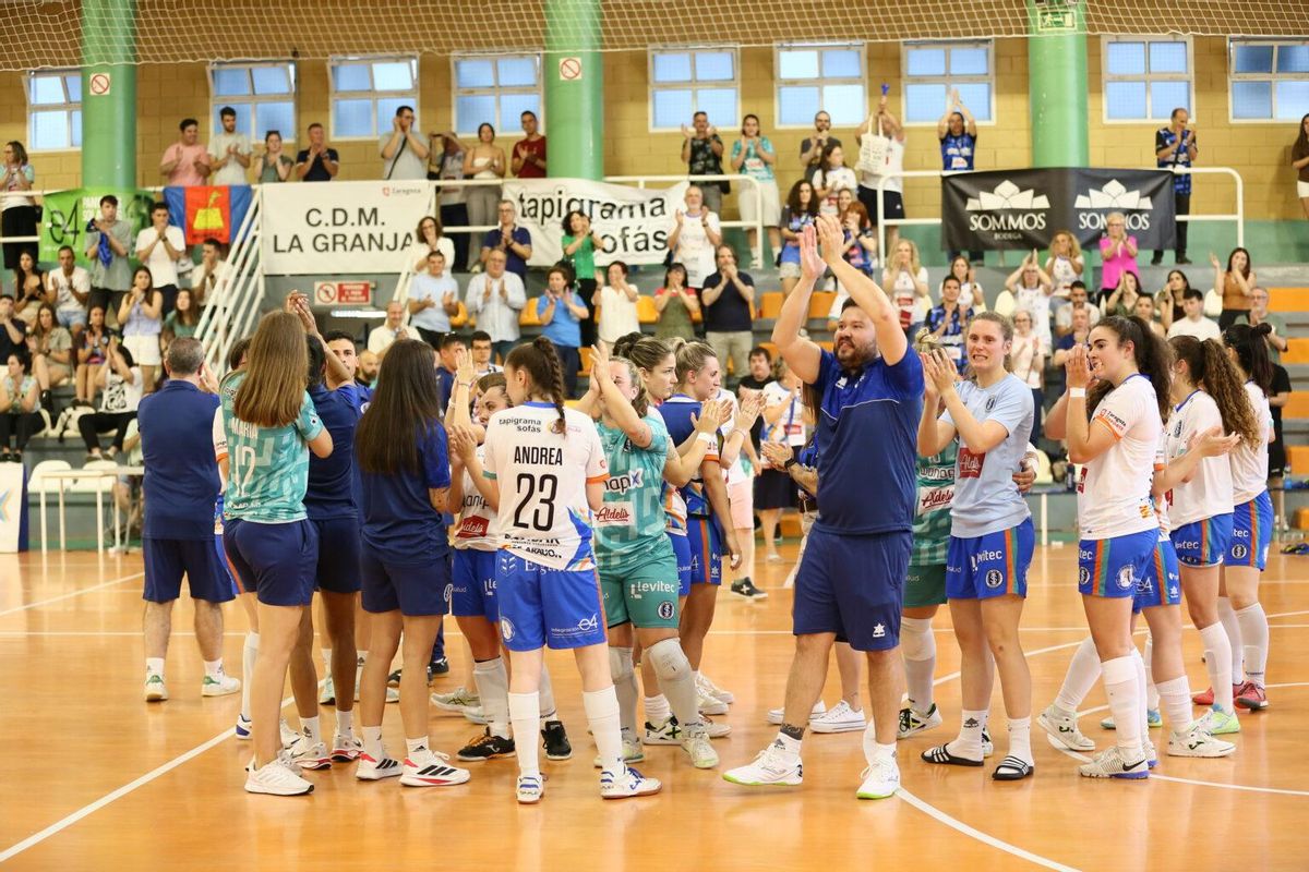 Las jugadoras del Wanapix Aldelís se quedaron a las puertas del ascenso a la Primera División.