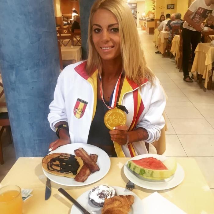 La ilicitana Rocío López, oro en el campeonato de Europa de Bikini Fitness