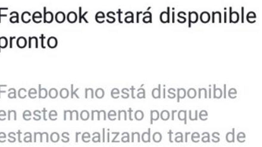 Facebook i Instagram pateixen una caiguda a nivell mundial