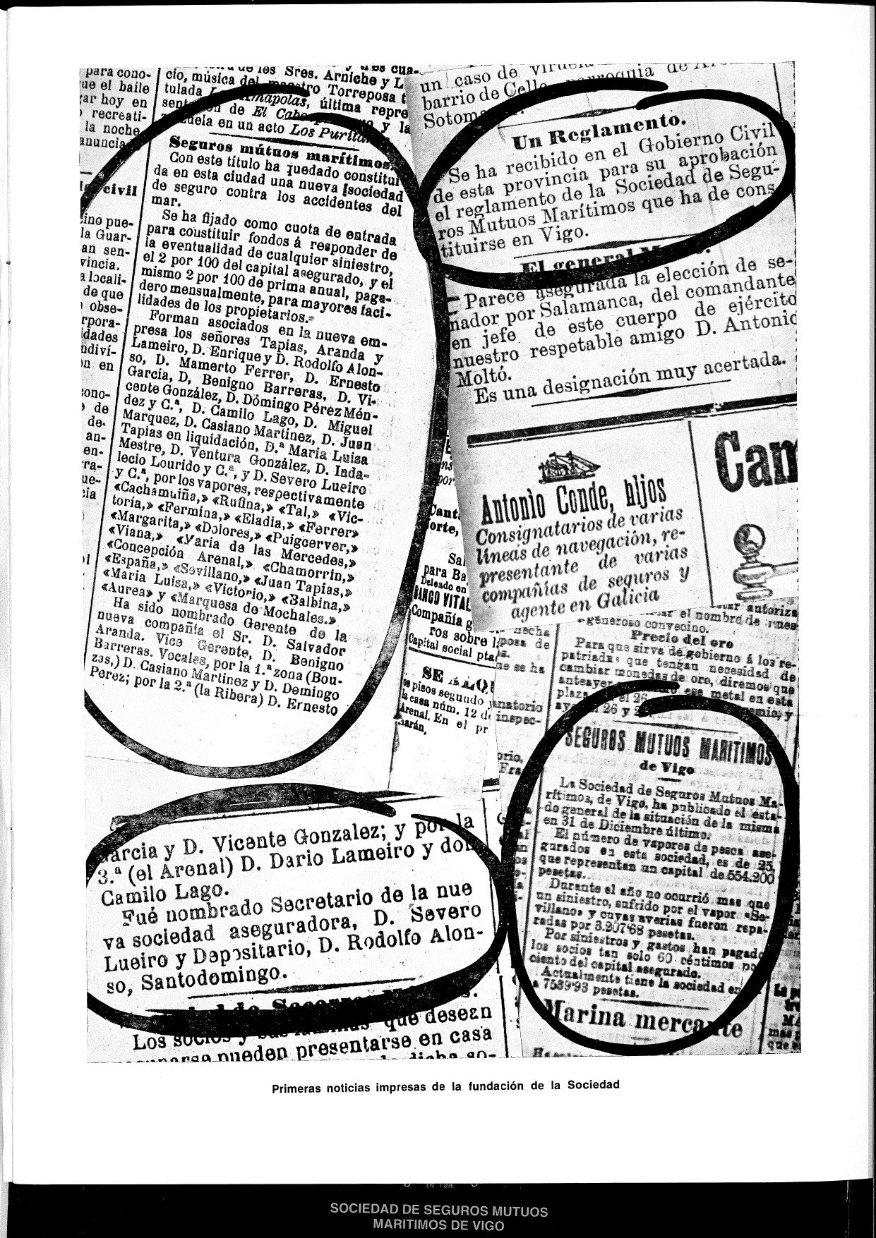 Los orígenes de la histórica mutua se remontan a 1896, cuando un pequeño grupo de armadores decidió afrontar directamente el aseguramiento de sus barcos.