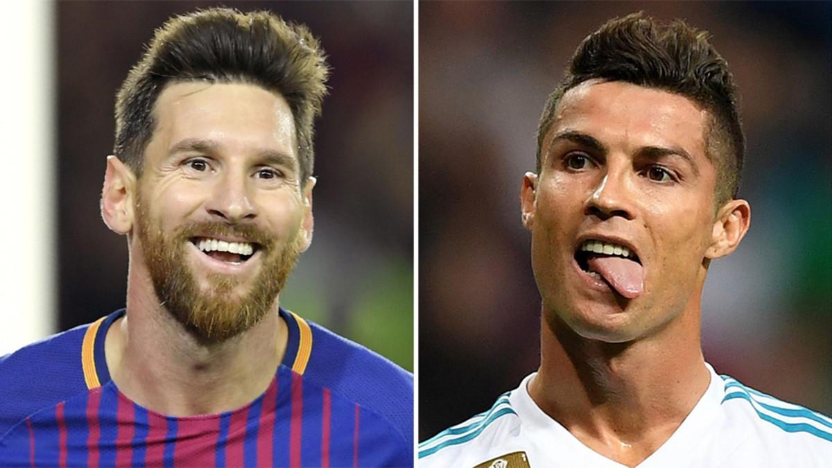 Leo Messi y Cristiano Ronaldo, protagonistas del clásico Real Madrid - Barça de la Liga 2017/18