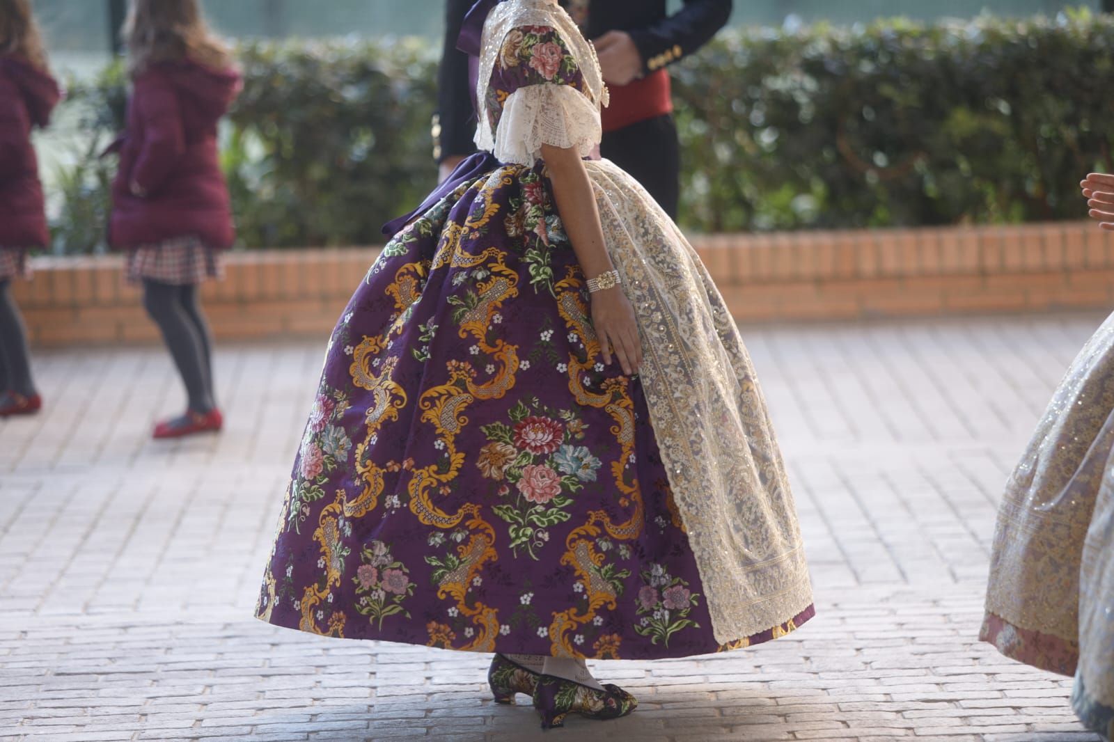 El espolín de Paula Nieto, Fallera Mayor Infantil