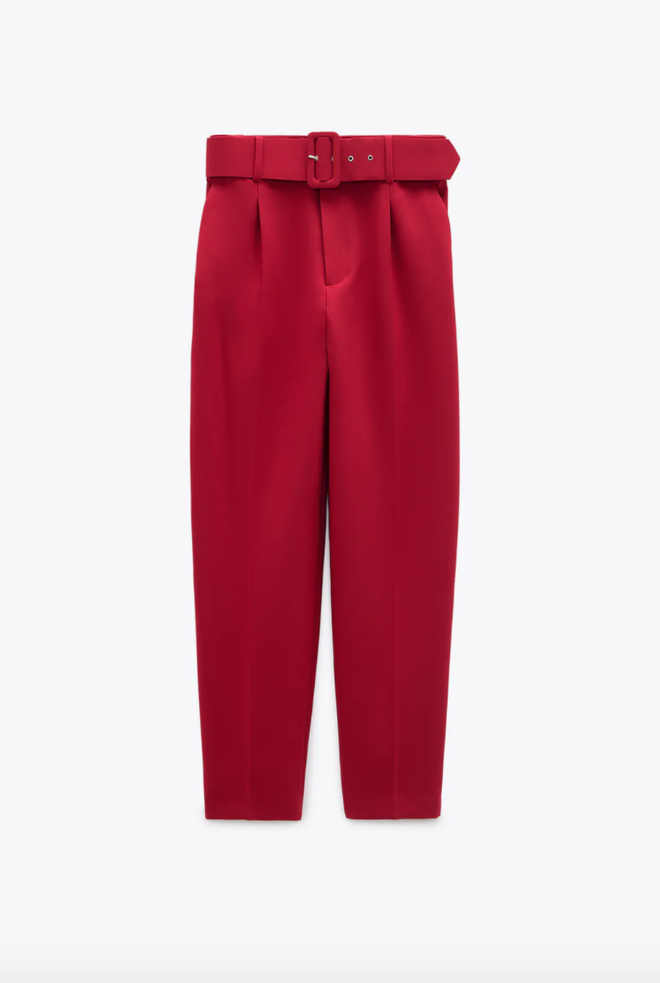 Pantalón de Zara en color rojo